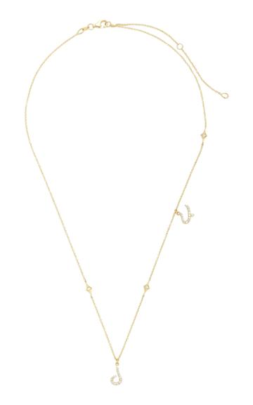 Names By Noush Tiny Treasures Arabic Double Initial Necklace