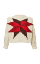 Isabel Marant Hadyn Graphic Wool-blend Sweater
