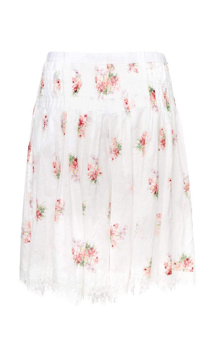 Brock Collection Scarlett Orchid Cotton Voile Shorts