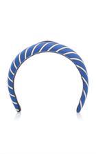 Prada Striped Silk-satin Headband