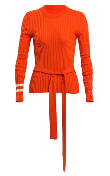 Maggie Marilyn Nearly There Ribbed Knit Wool Sweater