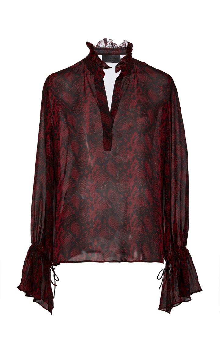 Nili Lotan Demi Silk Shirt