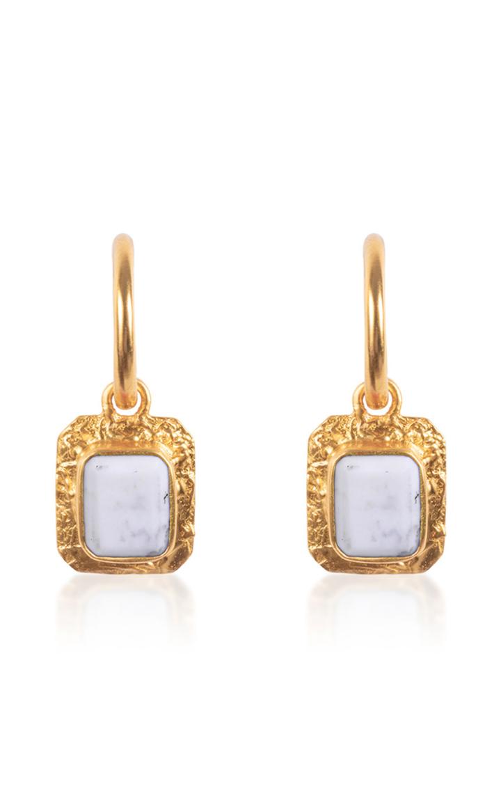 Valre Gold-plated Howlite Earrings