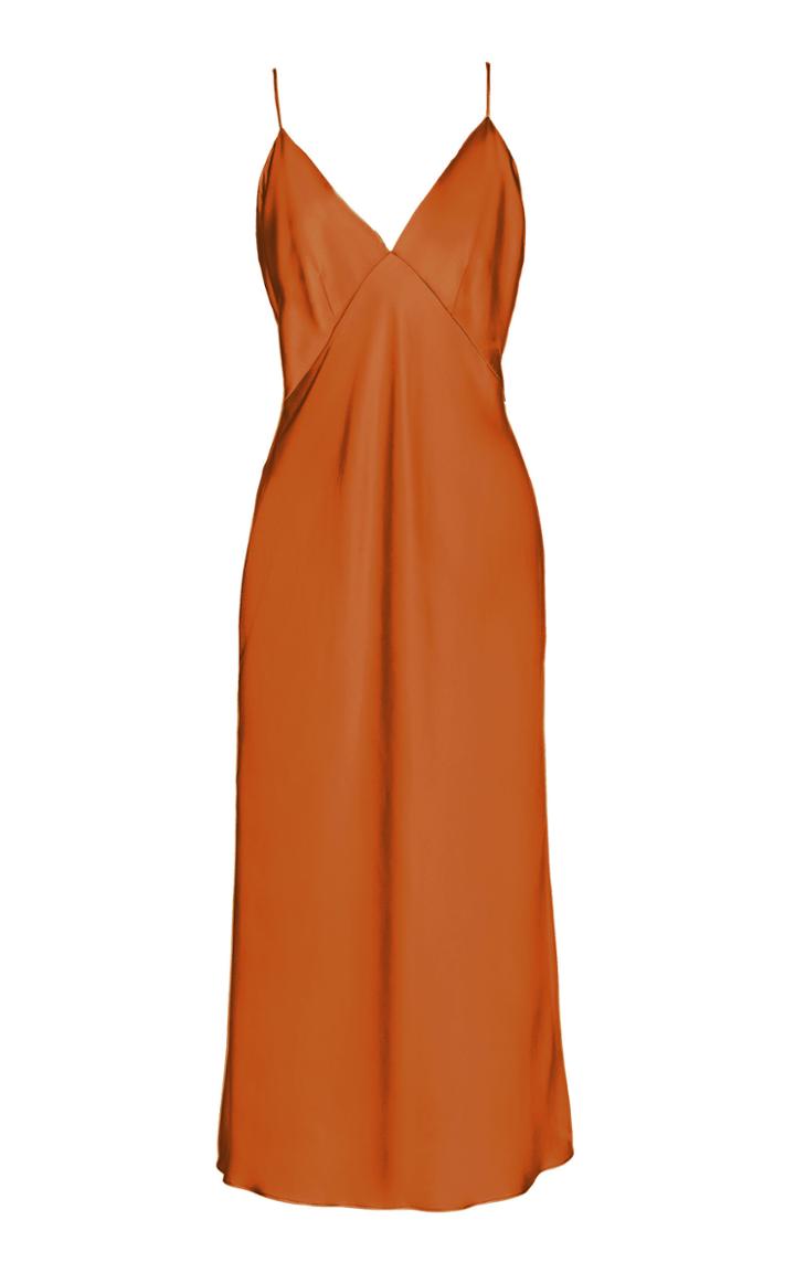 Moda Operandi Olivia Von Halle Issa Silk Dress Size: 1