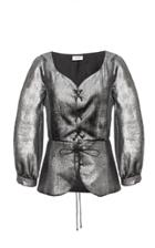 Maison Di Prima Jamie Lace Up Top