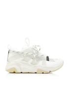 Ganni Rubber, Leather And Pvc Sneakers