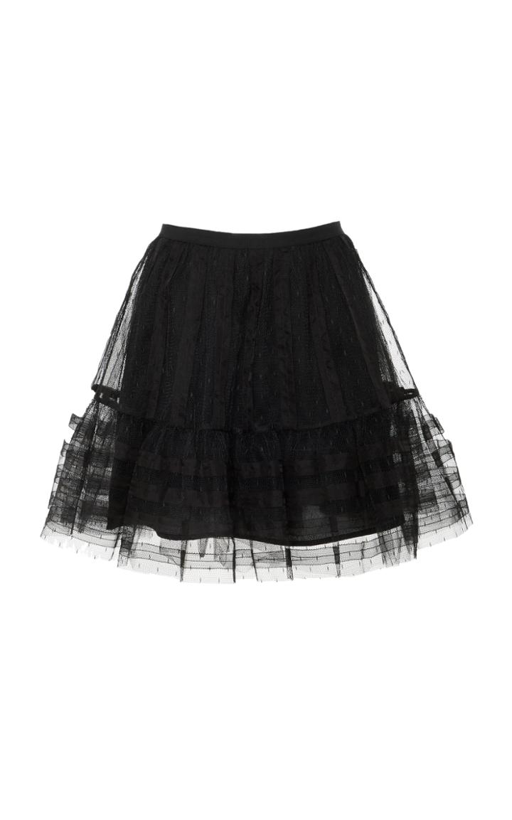 Red Valentino A-line Mini Skirt