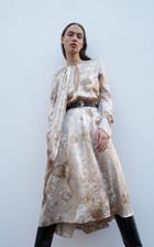 Magda Butrym Vasto Silk Midi Dress