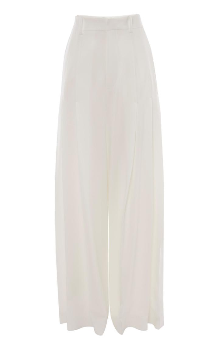 Moda Operandi Jw Anderson Wide Leg Stitched Pleat Trouser