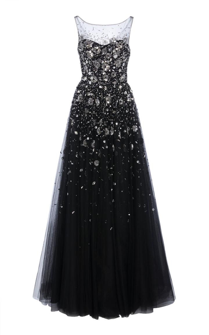 Jenny Packham Stella Embellished Tulle Gown
