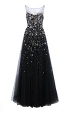 Jenny Packham Stella Embellished Tulle Gown