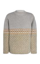 Jil Sander Oversized Intarsia Wool Sweater