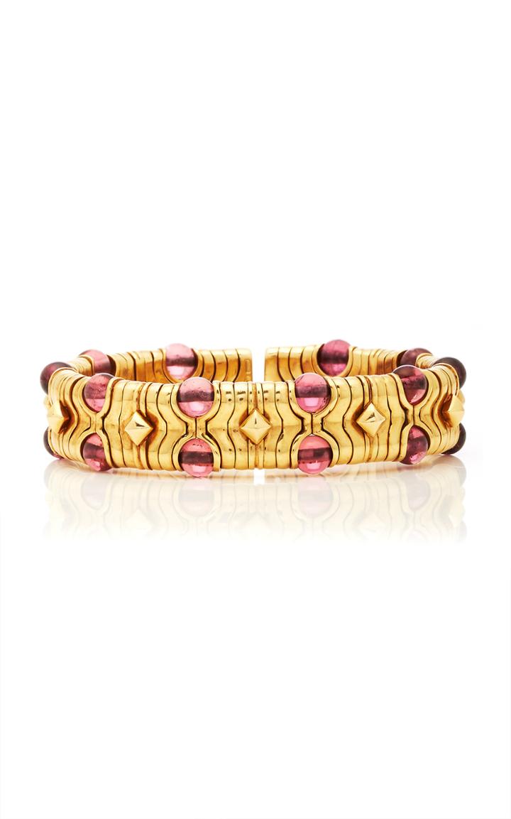 Eleuteri Vintage Charm Yellow Gold Bracelet