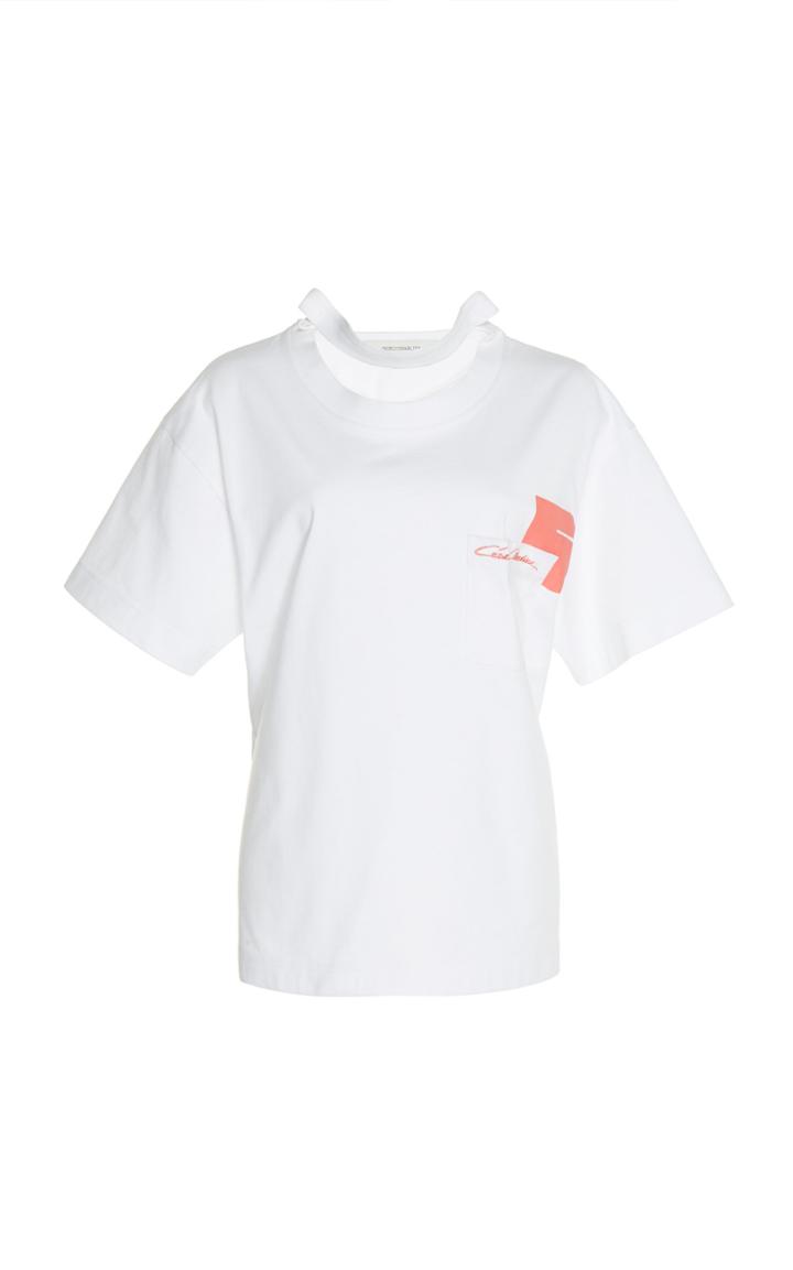 Cdric Charlier Logo Cotton T-shirt
