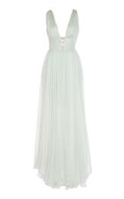Maria Lucia Hohan Leilani Metallic Cutout Dress