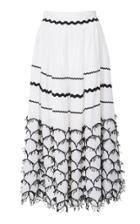 Lug Von Siga Embroidered Midi Skirt