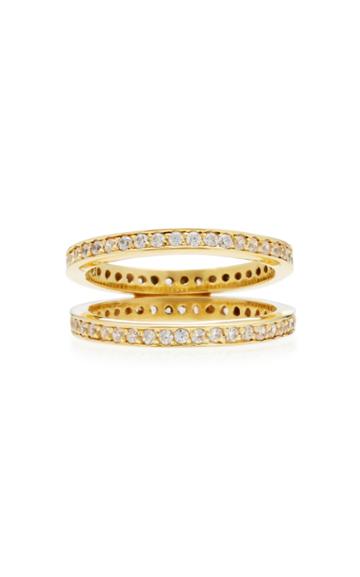 Joanna Laura Constantine Gold-plated Crisscross Ring