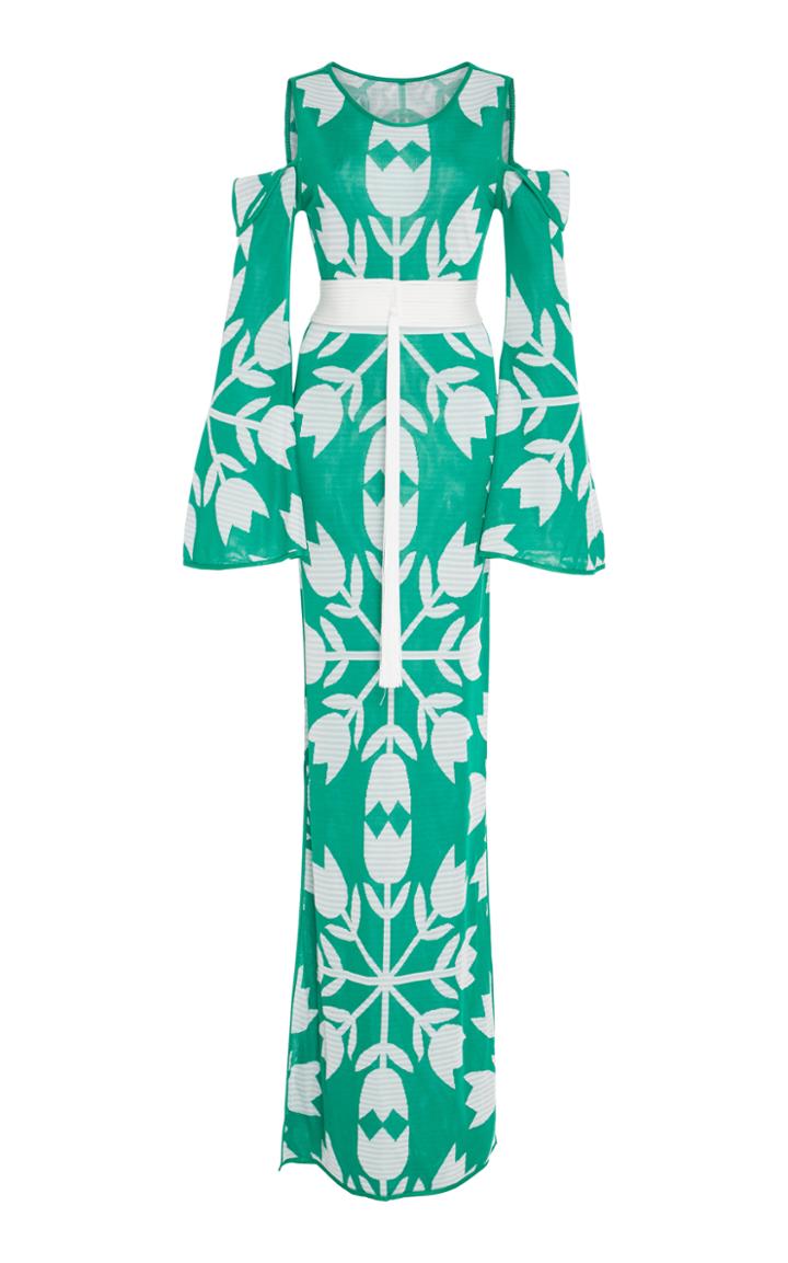 Pepa Pombo Okayama Cold Shoulder Dress