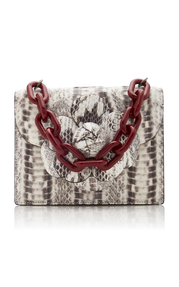 Oscar De La Renta Mini Tro Ayers Chain-link Bag
