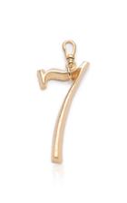 Lulu Frost Custom Large Plaza Number Charm