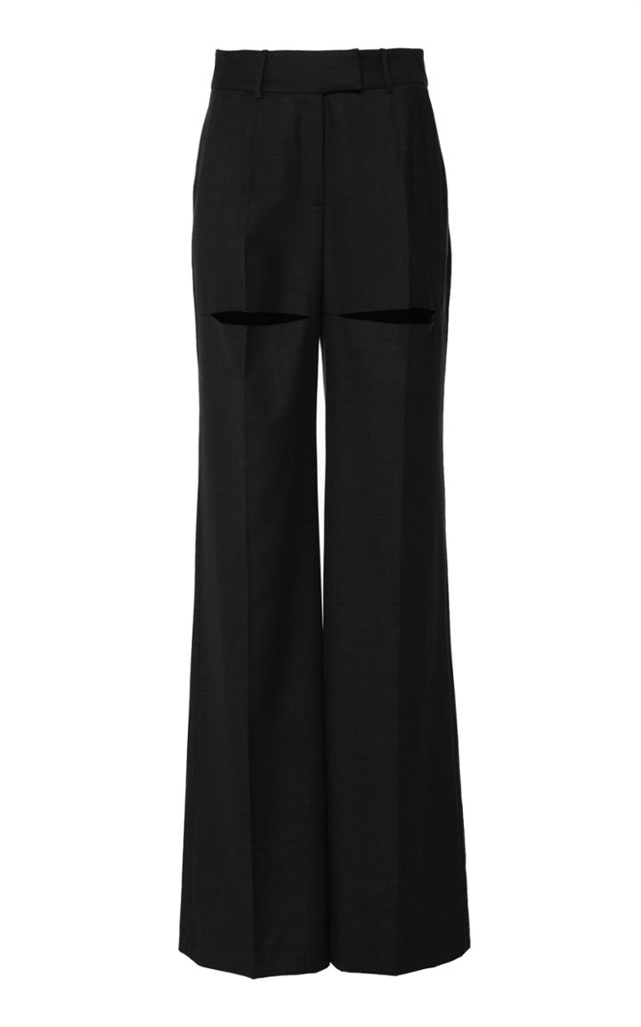 Moda Operandi Boyarovskaya Wide Leg Wool Pants Size: Xs