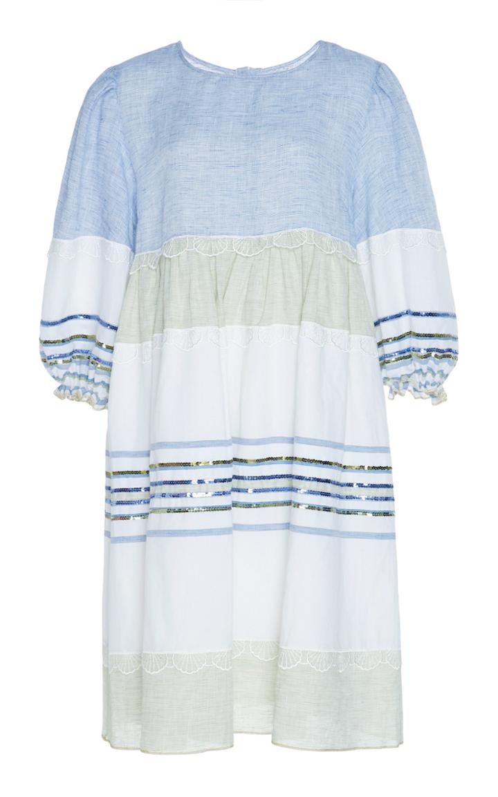 Gl Hrgel Three Quarte Sleeve Mini Dress