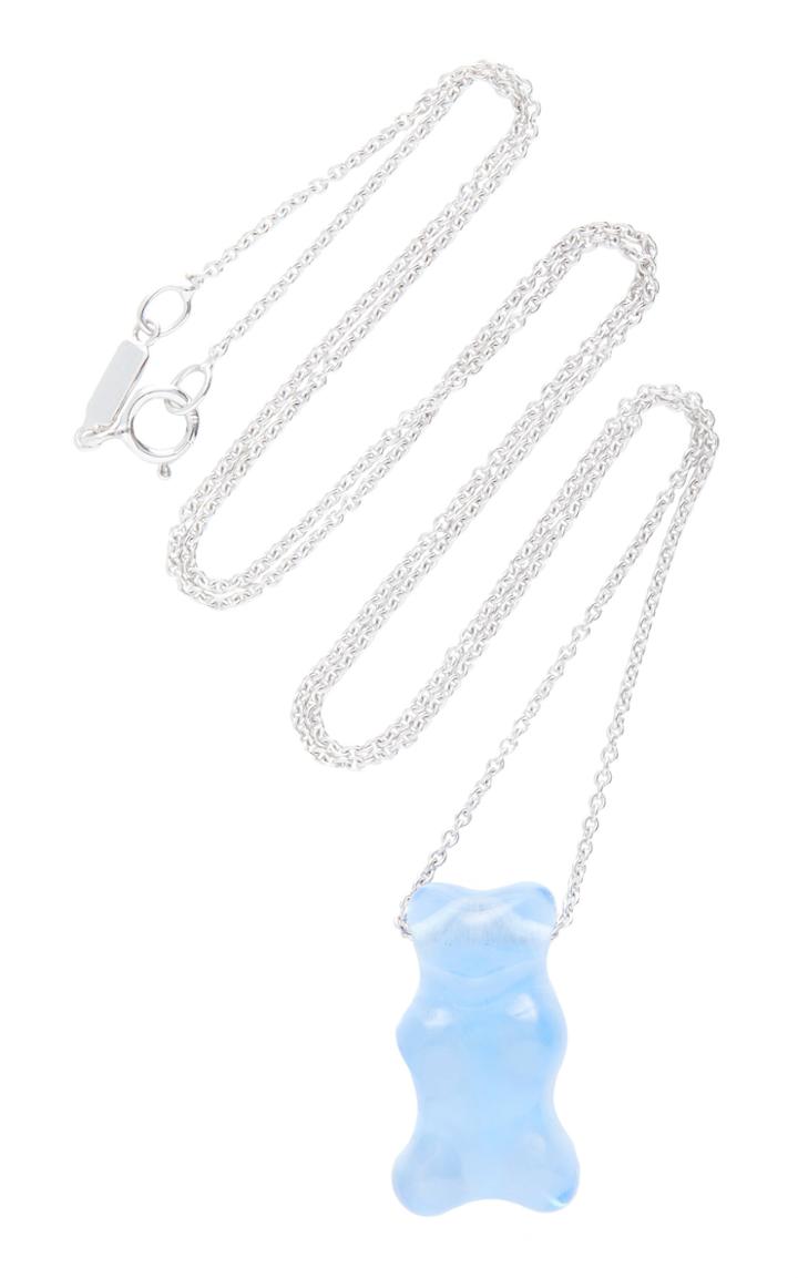 Lauren X Khoo 18k White Gold And Quartz Necklace