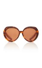 Moda Operandi Balenciaga Hybrid Acetate Oversized Round-frame Sunglasses