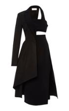 Christian Siriano Crepe Cut Out Dress