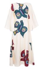 La Doublej Sorella Printed Silk Dress