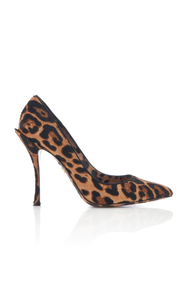 Dolce & Gabbana Printed Leather Pumps