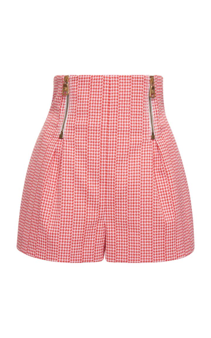 Versace Houndstooth Printed Short