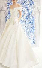Carolina Herrera Isabelle Off-shoulder Silk Ballgown With Detachable Bow