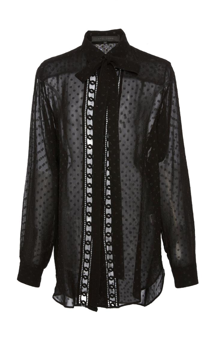 Elie Saab Macram Detail Shirt