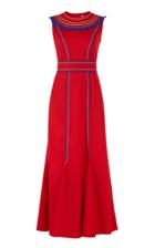 Yanina Demi Couture Sleeveless Floor Length Cotton Dress