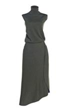 Moda Operandi Victoria Beckham Wool-blend Wrap-effect Midi Dress