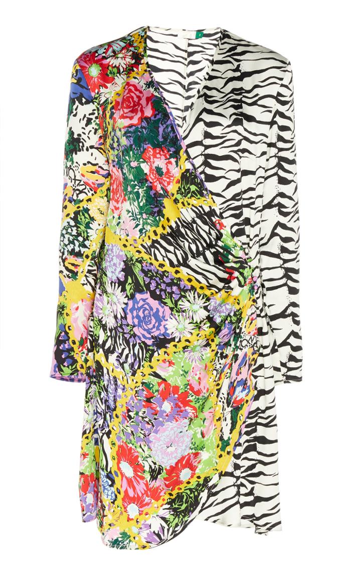 Rixo London Abba Silk Mini Dress