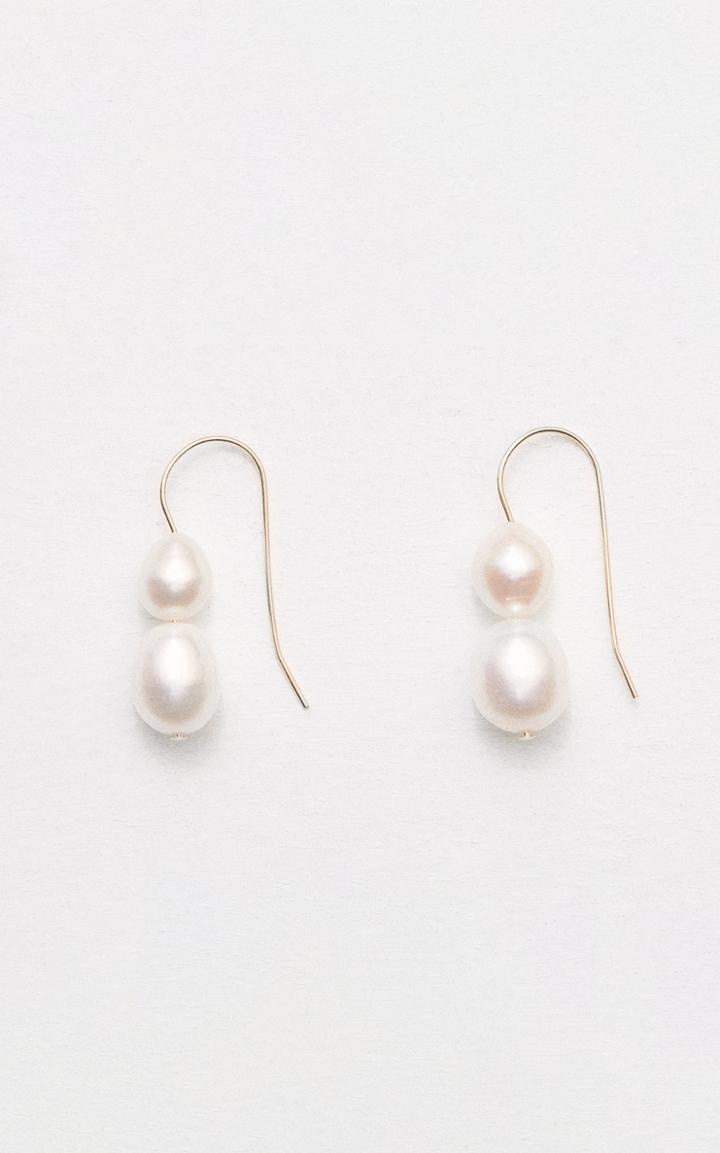 Moda Operandi Sophie Buhai Double Pearl Earrings