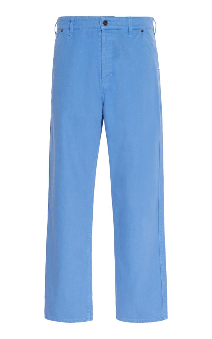 Jacquemus Le De Nmes Cotton-twill Straight-leg Pants