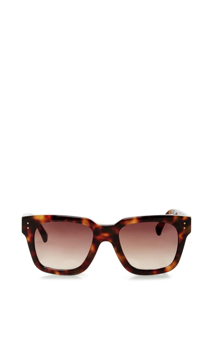 Linda Farrow Chunky Rectangular Sunglasses