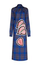 Marco De Vincenzo Leave Crossed Neck Dress
