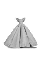 Mark Bumgarner Elle Glitter Tulle Ballgown