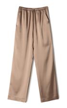 Moda Operandi Nanushka Tupsa Drawstring Satin Wide-leg Culottes
