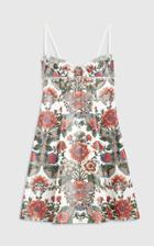 Moda Operandi Brock Collection Selma Lace-trimmed Floral Taffeta Midi Dress