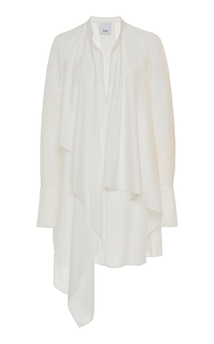 Moda Operandi Acler Bearing V-neck Shirt Dress Size: 4