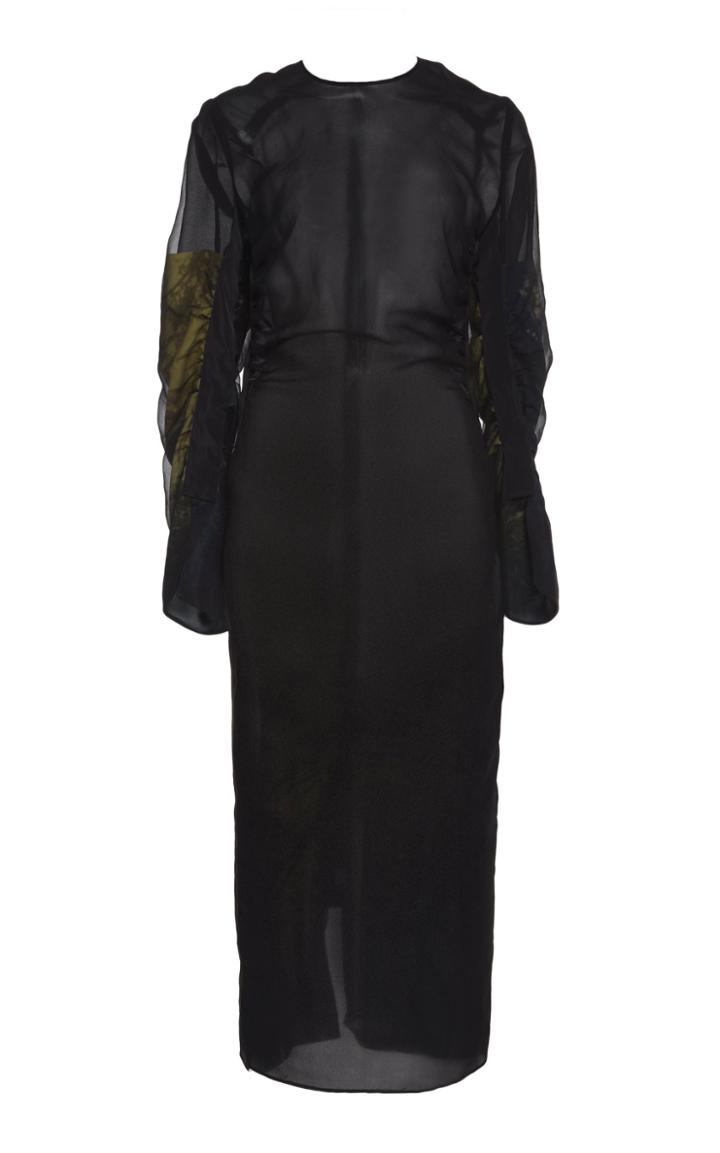 Olivier Theyskens Tippi Sheer Silk Dress