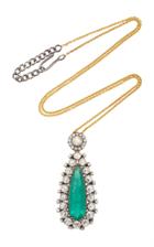 Amrapali Necklace With Diamond & Emerald
