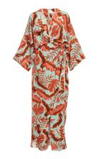 Johanna Ortiz M'o Exclusive Tropical Amazonia Crepe De Chine Jumpsuit