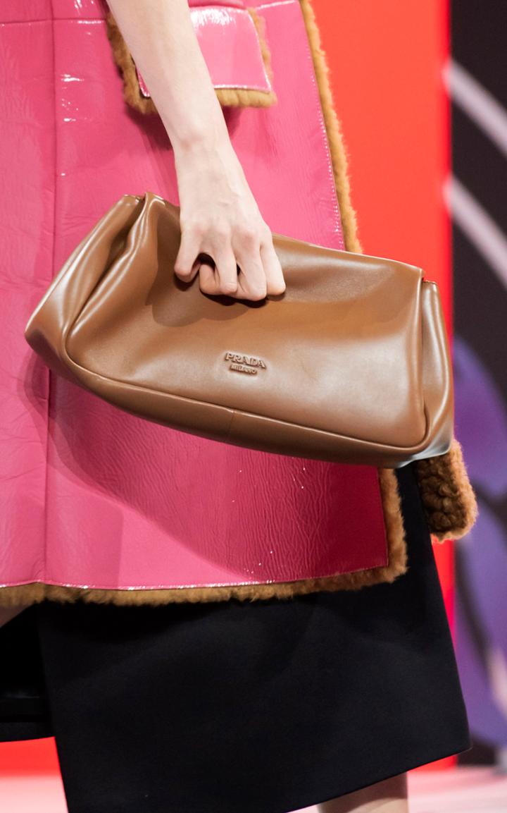 Moda Operandi Prada Relaxed Leather Clutch