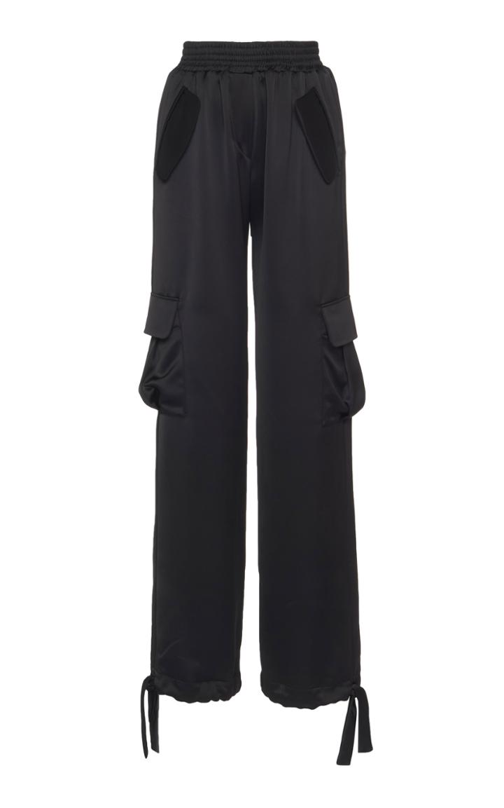 Moda Operandi Matriel Satin Cargo Pants